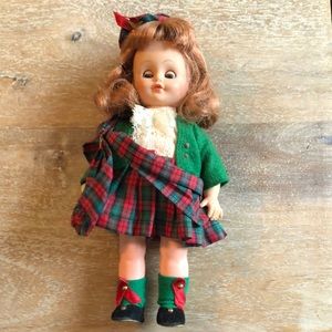 Vintage hard plastic doll - maybe 1940 - 50’s